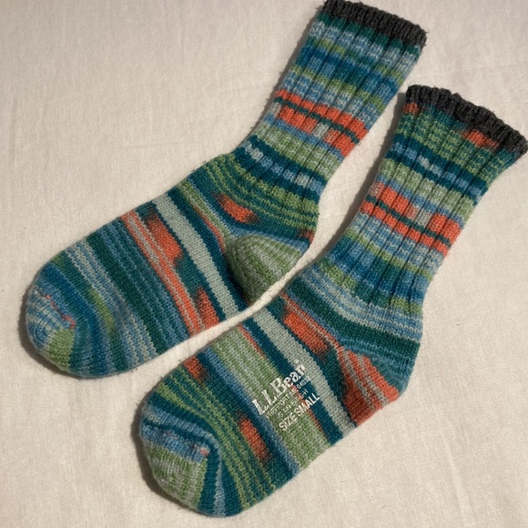L.L Bean handmade knitted socks from Freeport Me S - Picture 2 of 11